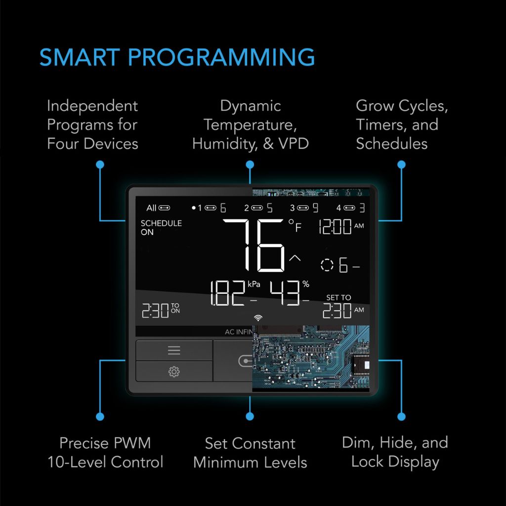 AC Infinity Controller 69 PRO (BT & WIFI) UIS Controller