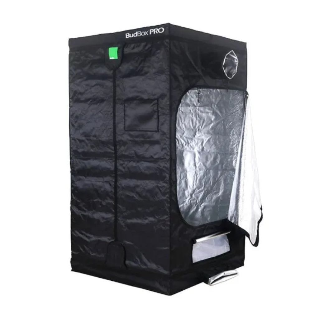 Budbox Pro XL - 1.2m x 1.2m x 2.0m or 2.2m - Grow Tent Silver