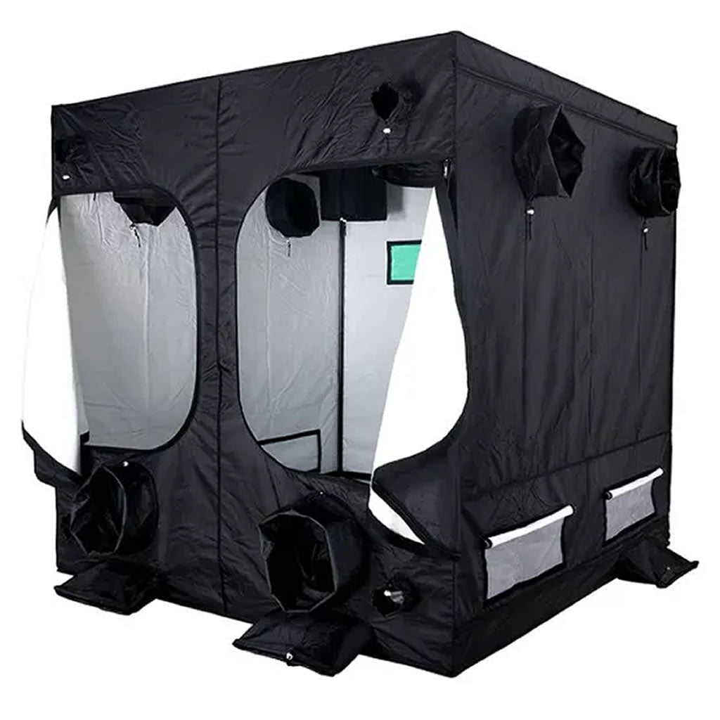 Budbox Pro Titan - 2,0m x 2,0m x 2,0m oder 2,2m - Growzelt Weiß
