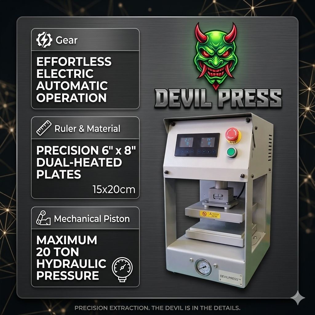 Devil Press S10 20T Automatische Rosin Presse
