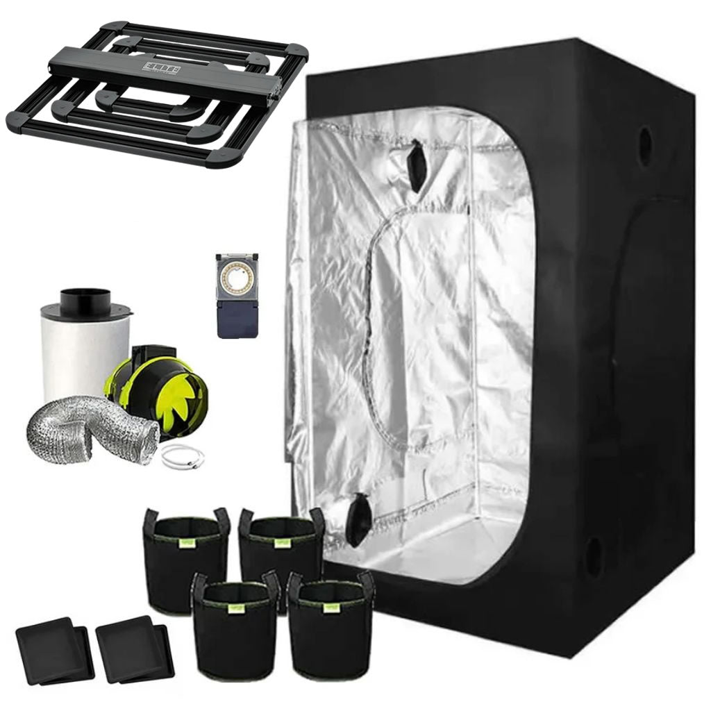 Omega Infinity 300 W Pro LED 1,2 m x 1,2 m Growzelt-Set