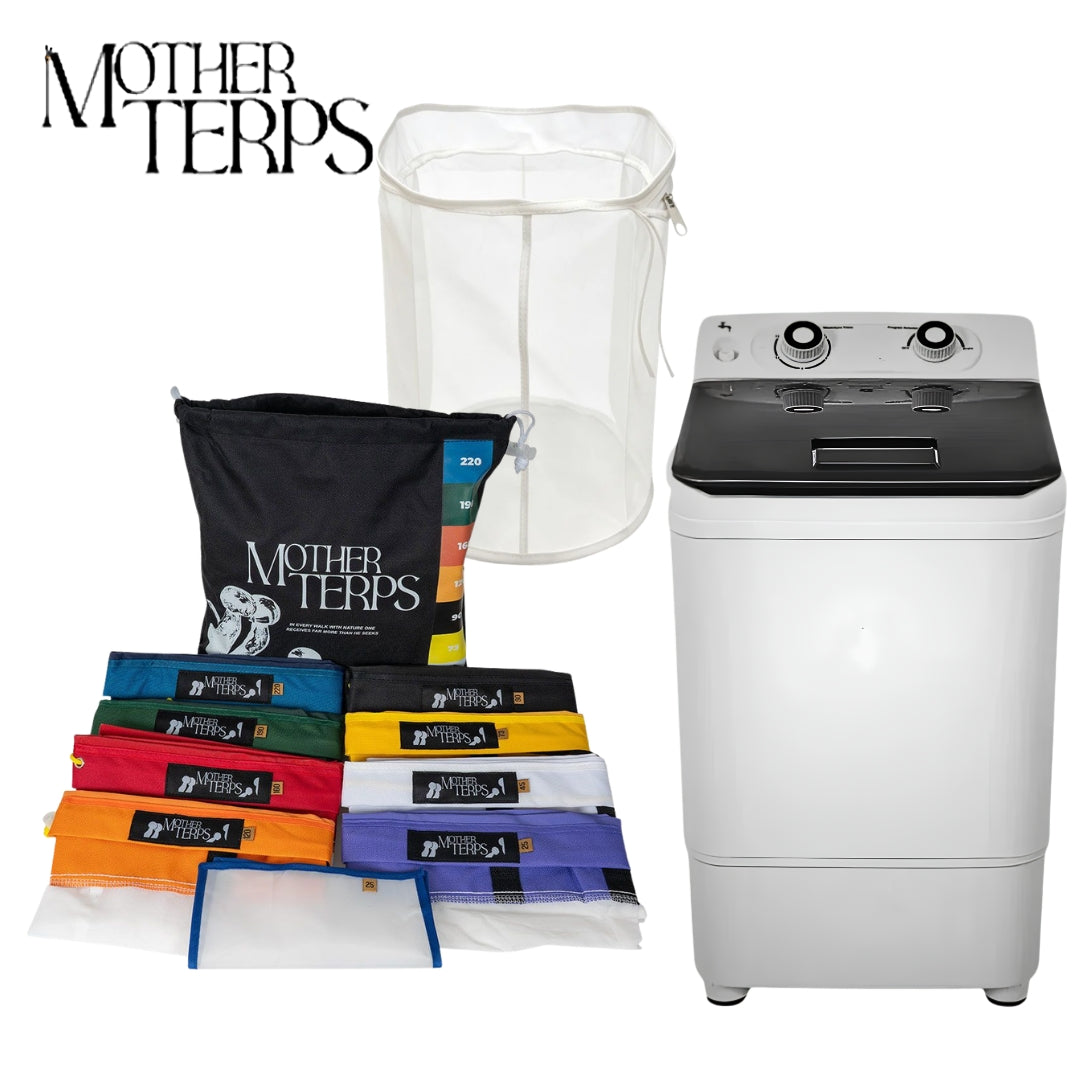 Mother Terps Full Mesh Bubble 8 Bag Washing Machine Kit