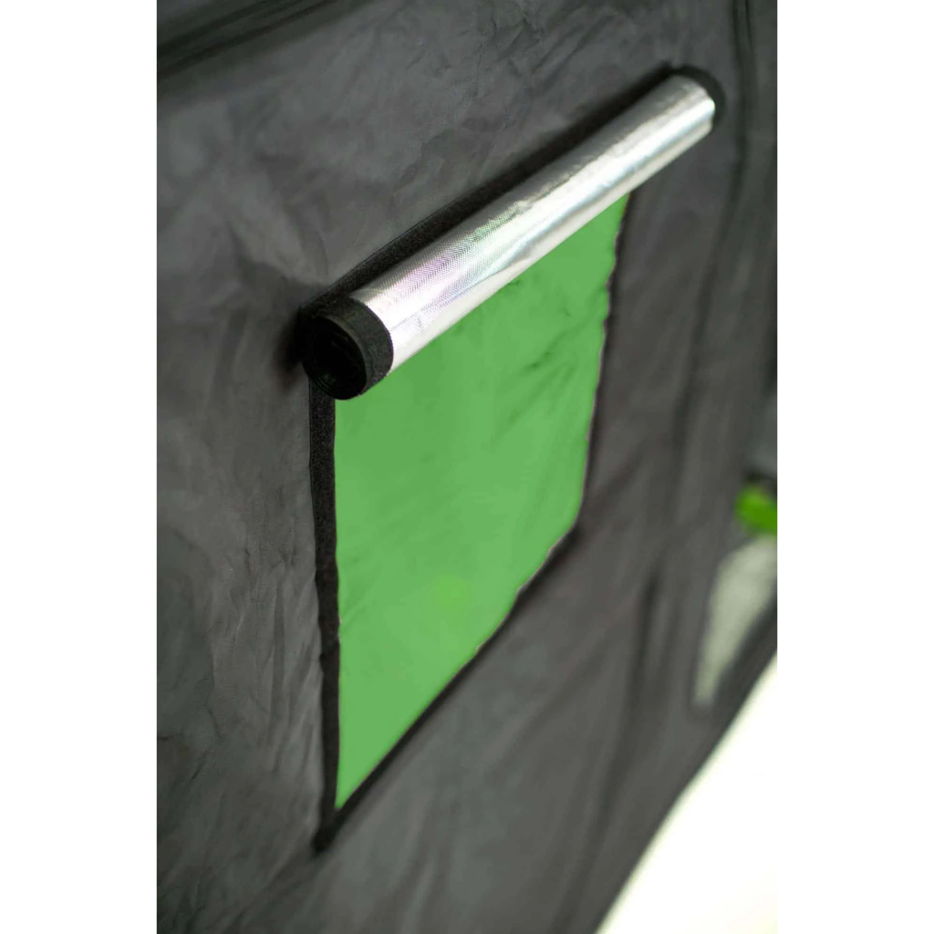 Green-Qube grow tent velcro window