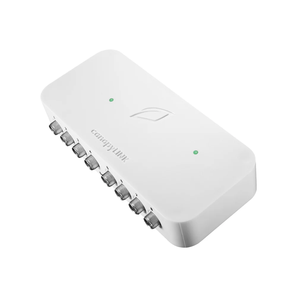Growlink canopyLINK Sensor HUB rear under multiple ports