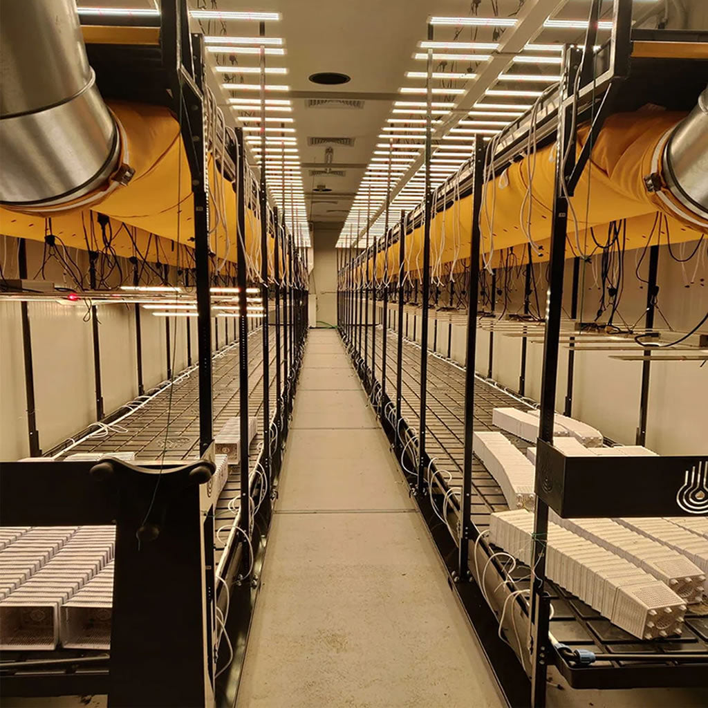 Idrolab - Idrorack with Trays 1.2x6.0m