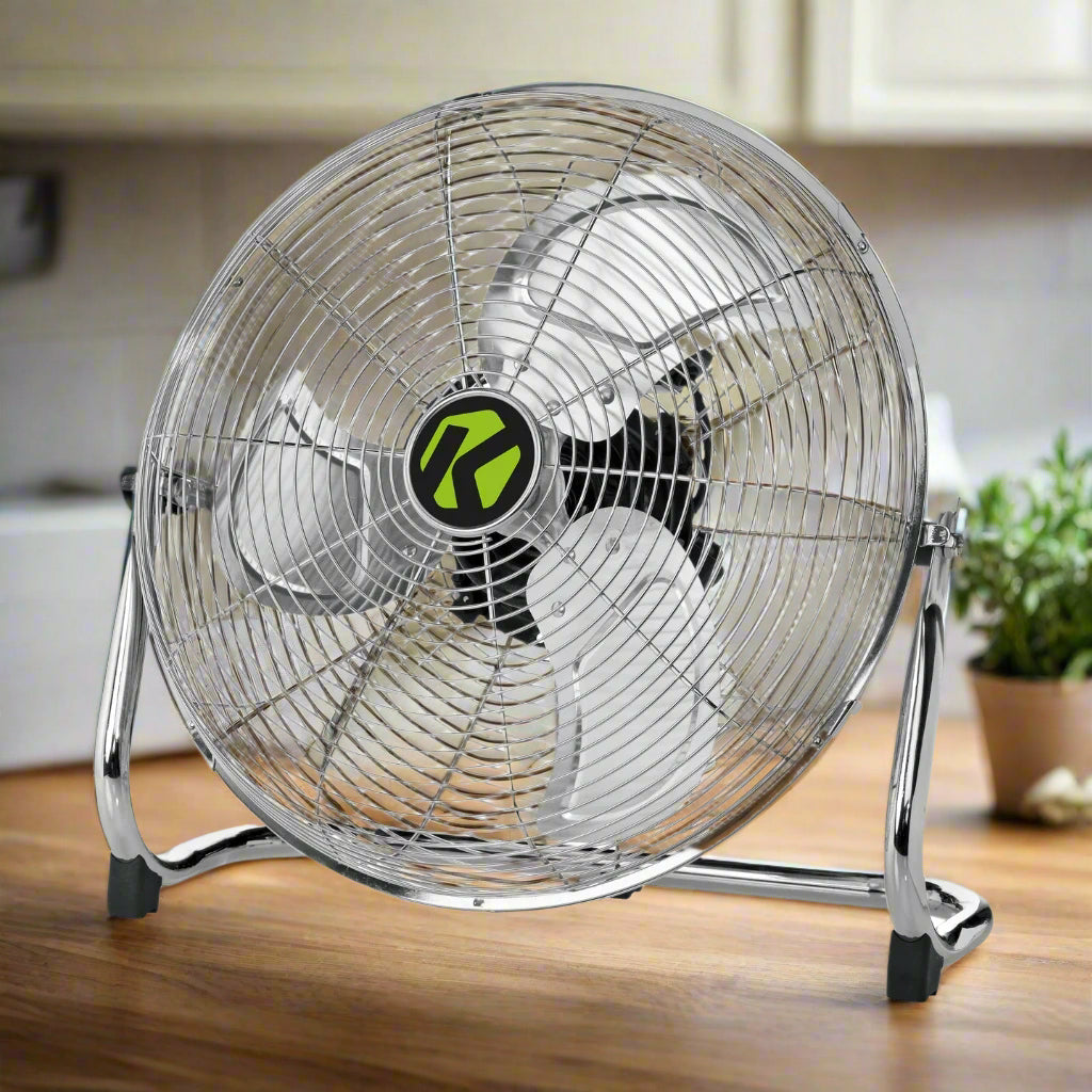 Krystal 20" Metal Floor Fan 3 Speed