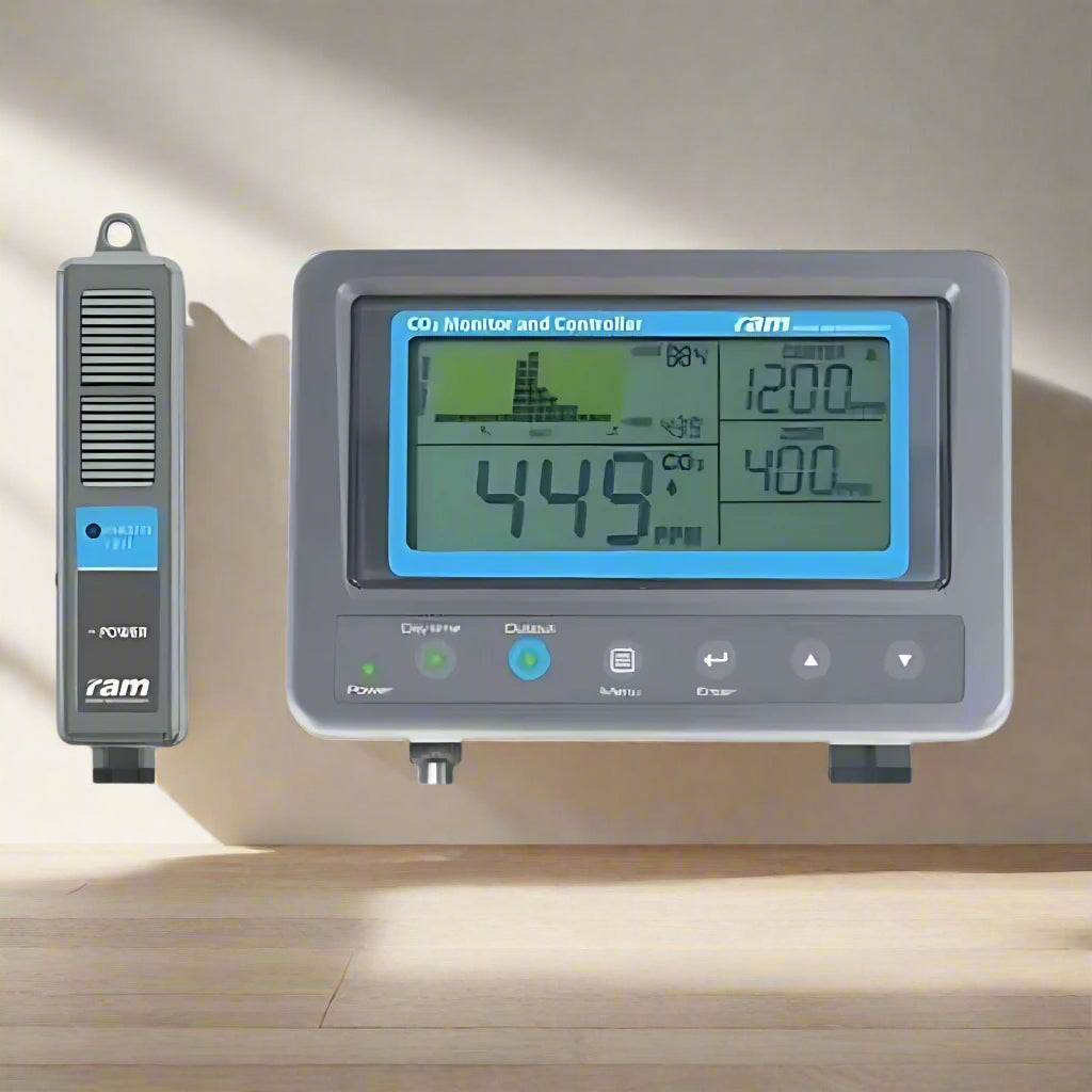 RAM CO2-Monitor und -Controller