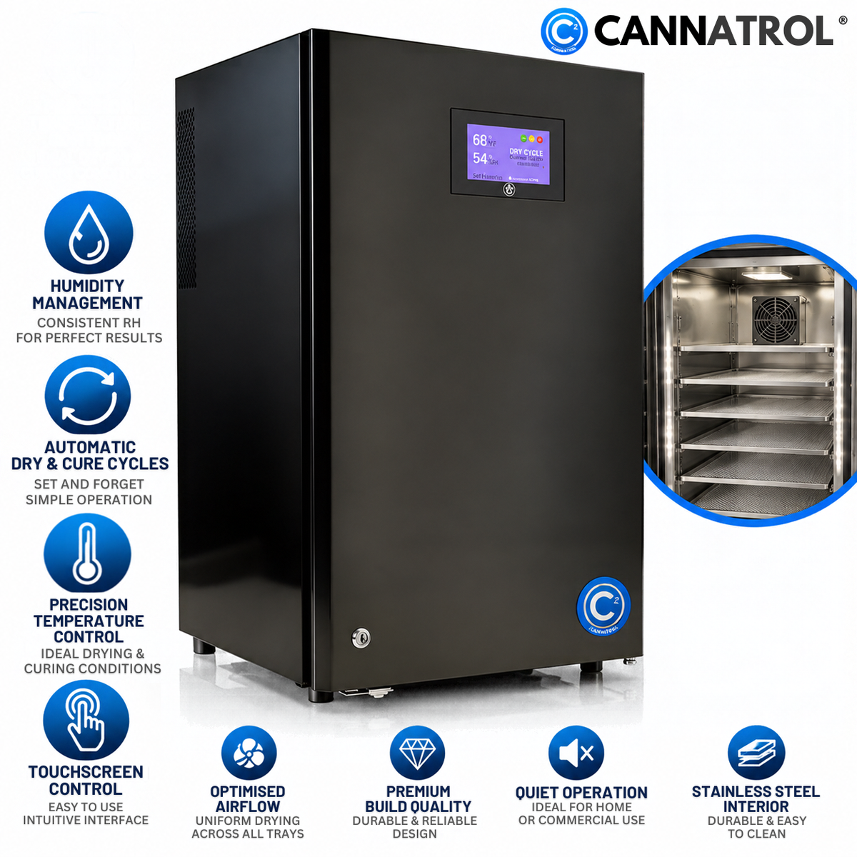 Cool Cure C - Gen2 | Smart Curing Dryer - WIFI Upgrade Code Included