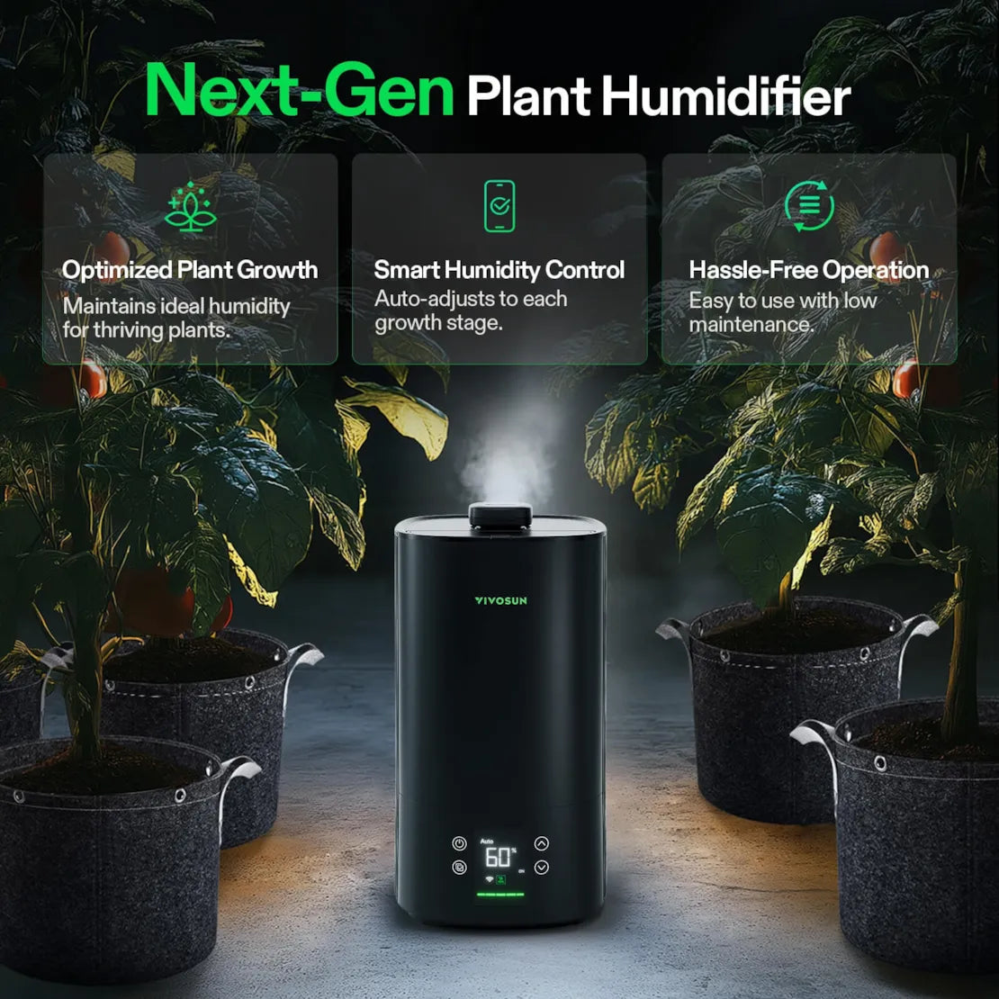 VIVOSUN AeroDrain H05 Humidifier
