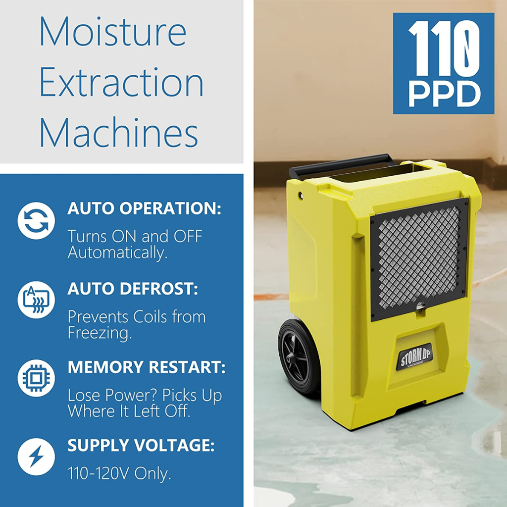 Alorair Storm DP Dual Voltage 48L/Day Dehumidifier WIFI
