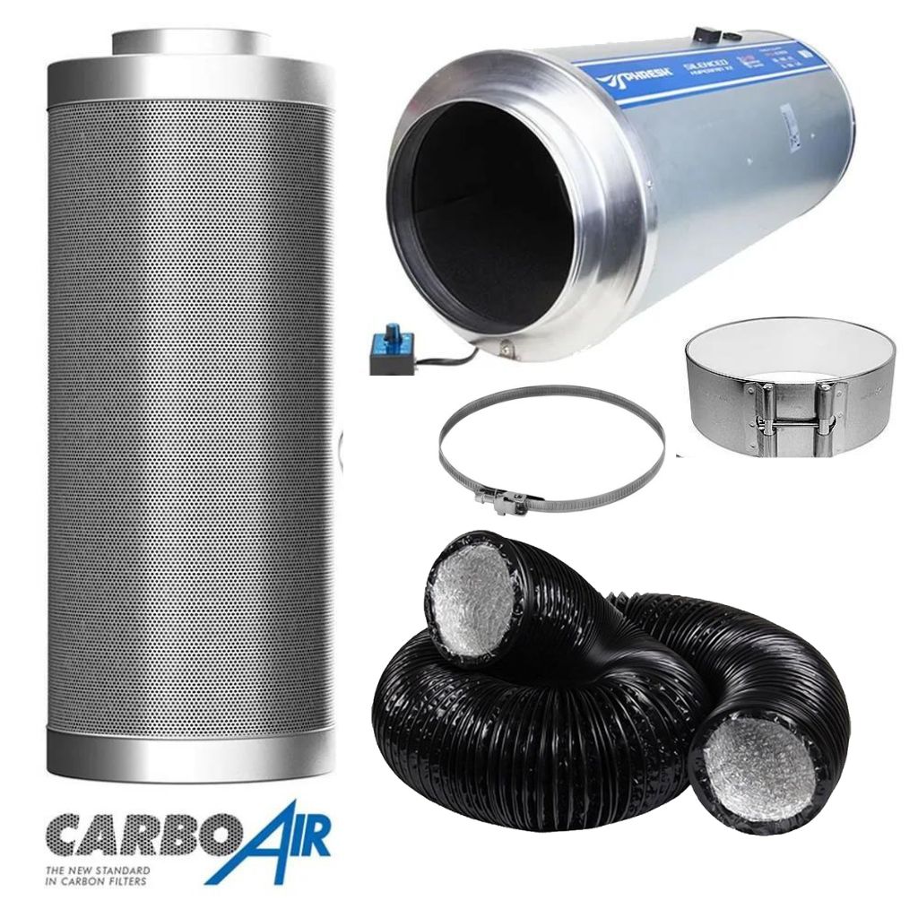 CarboAir™ Hyperfan Stealth V2 Extraction Fan Kit