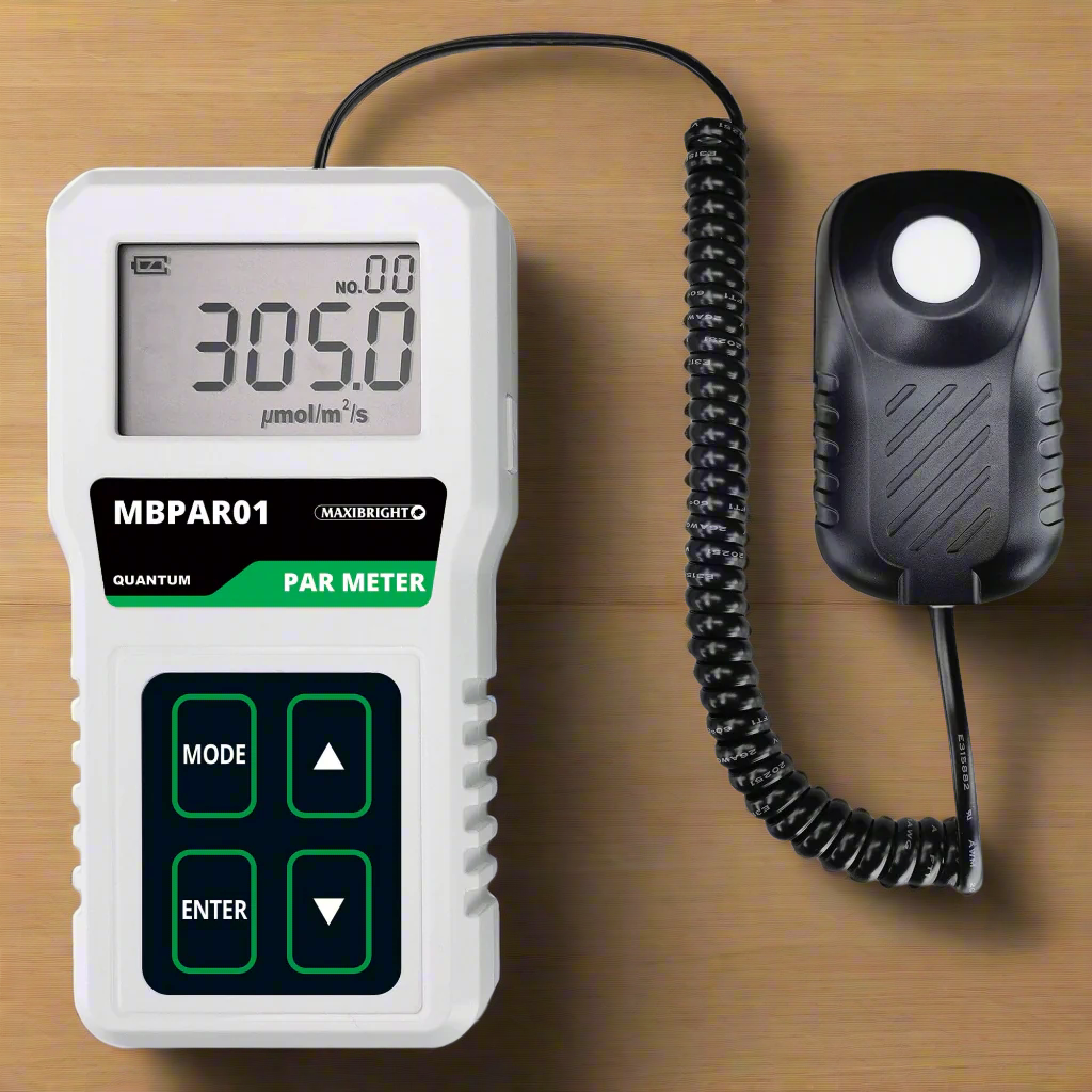 Maxibright Quantum PAR PPFD Meter
