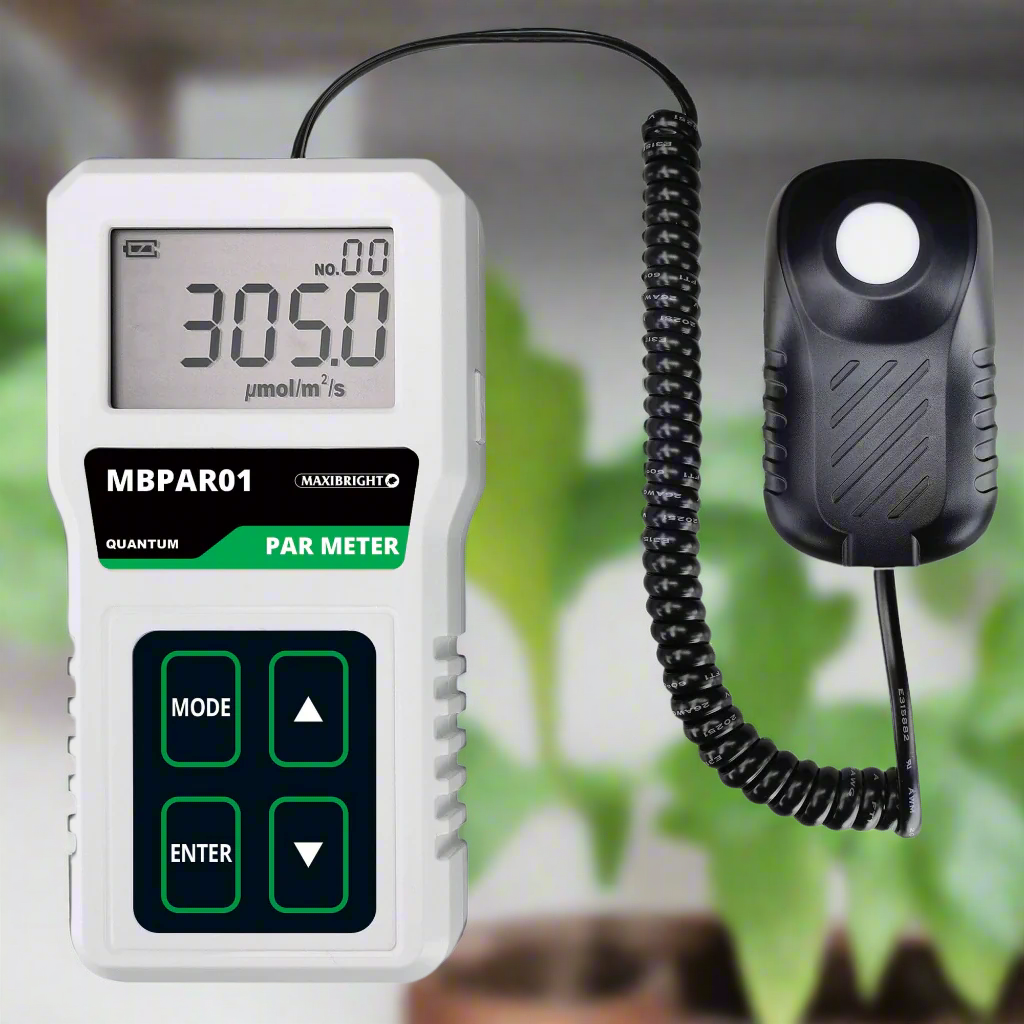 Maxibright Quantum PAR PPFD Meter