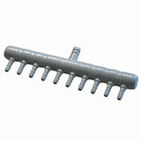 10 Way Air or Water Manifold with 4mm Outlets