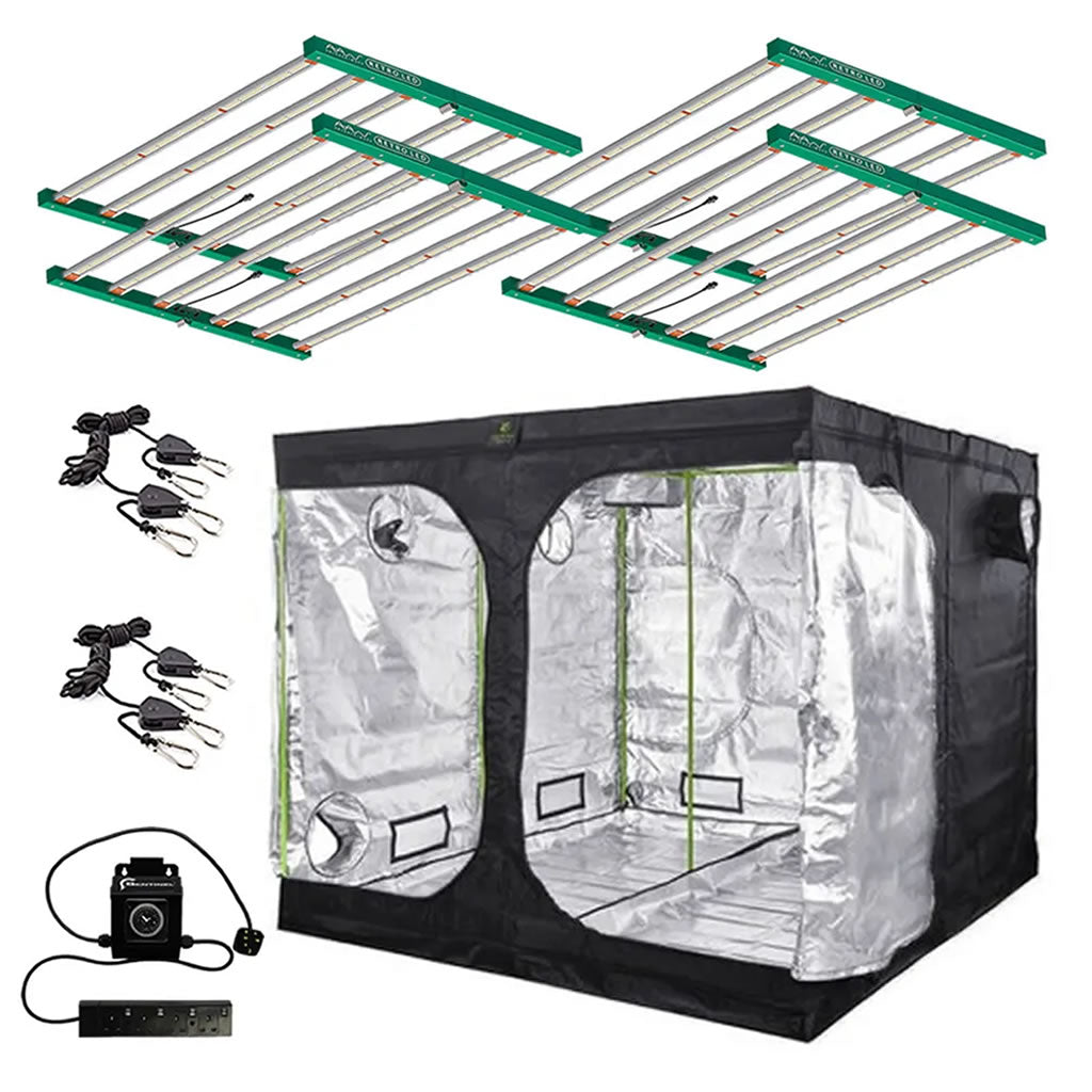 4 Adjusta-Watt Intec 720 W – 2,4 m x 2,4 m Growzelt-Kit
