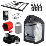 720w LED 1.2m x 1.2m Roof Grow Tent Kit