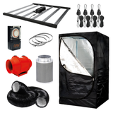 720w LED 1.2m x 1.2m Grow Tent Kit