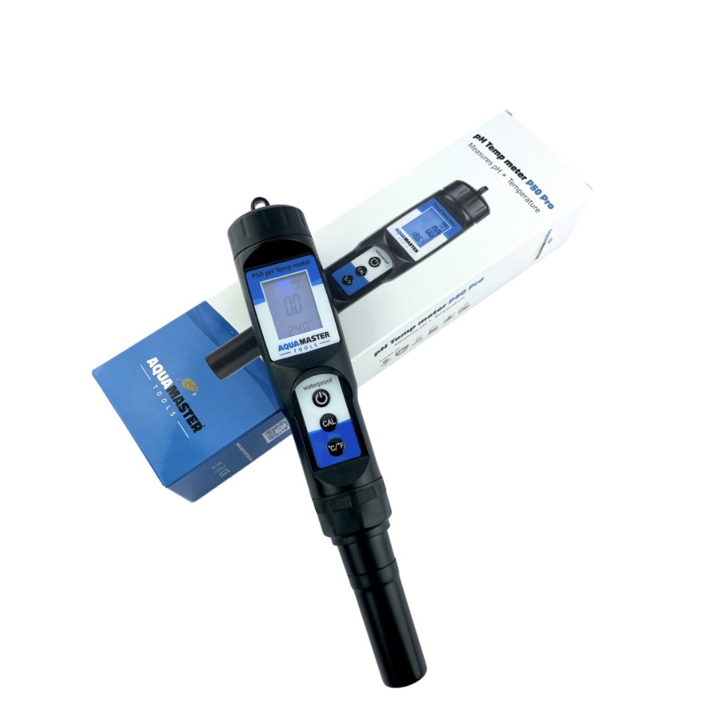 AquaMaster pH Temp meter P50 Pro
