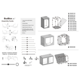 BudBox Lite 40 cm x 40 cm x 120 cm Growzelt