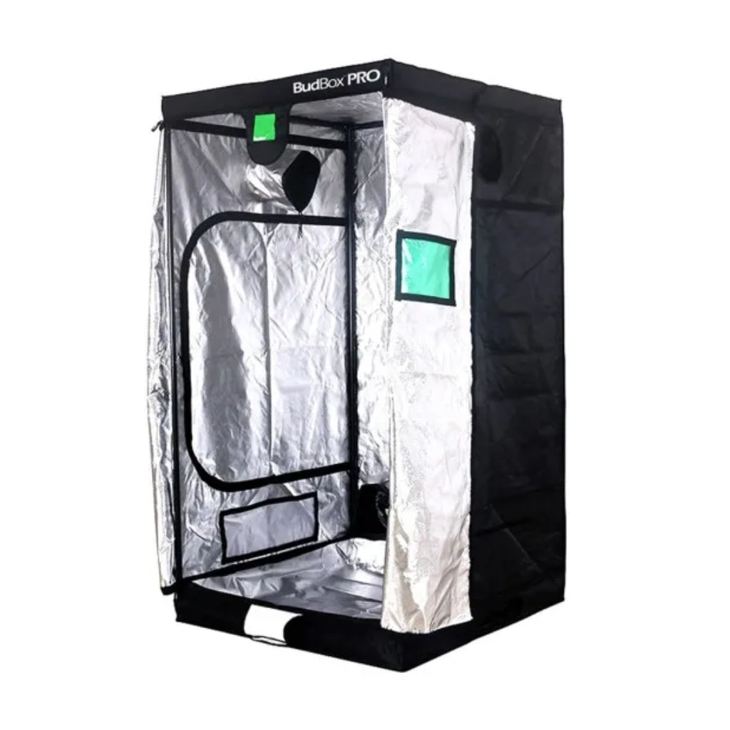Budbox Pro XL - 1.2m x 1.2m x 2.0m or 2.2m - Grow Tent Silver