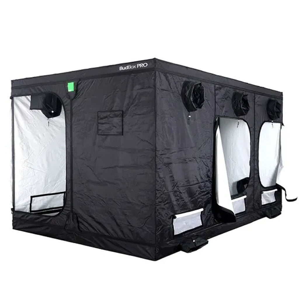 Budbox Pro Titan 2 - 2,4 m x 3,6 m x 2,0 m oder 2,2 m - Growzelt Weiß 