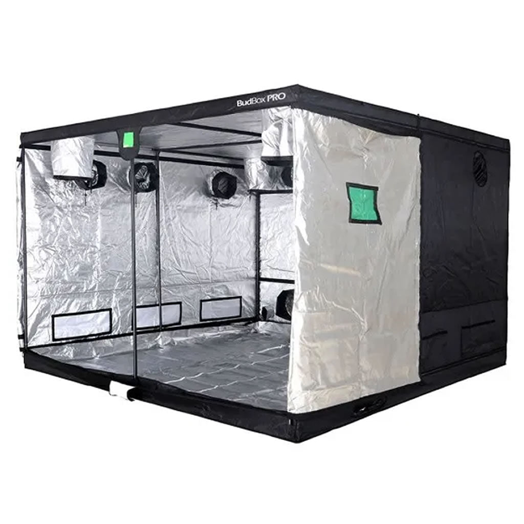 Budbox Pro Titan 3 - 3,0m x 3,0m x 2,0m oder 2,2m - Growzelt Silber