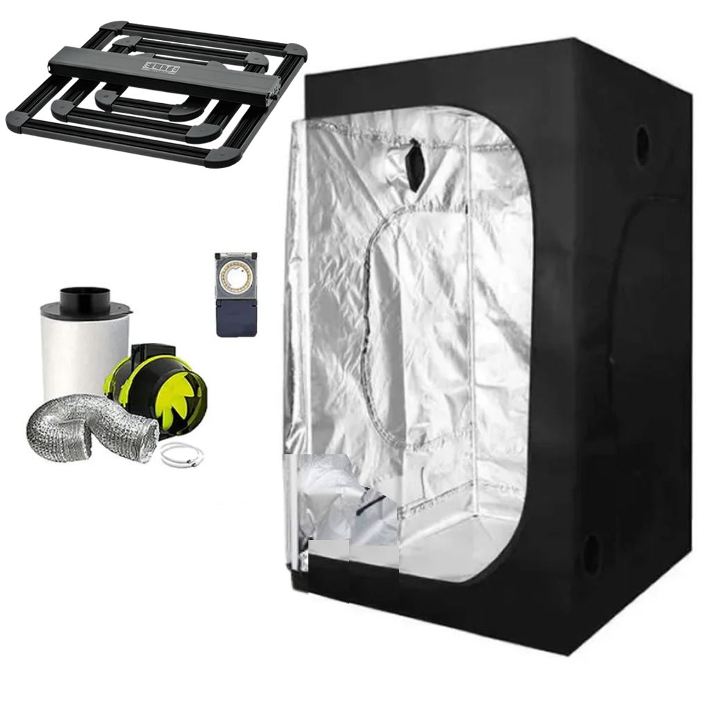 Omega Infinity 300 W Pro LED 1,2 m x 1,2 m Growzelt-Set