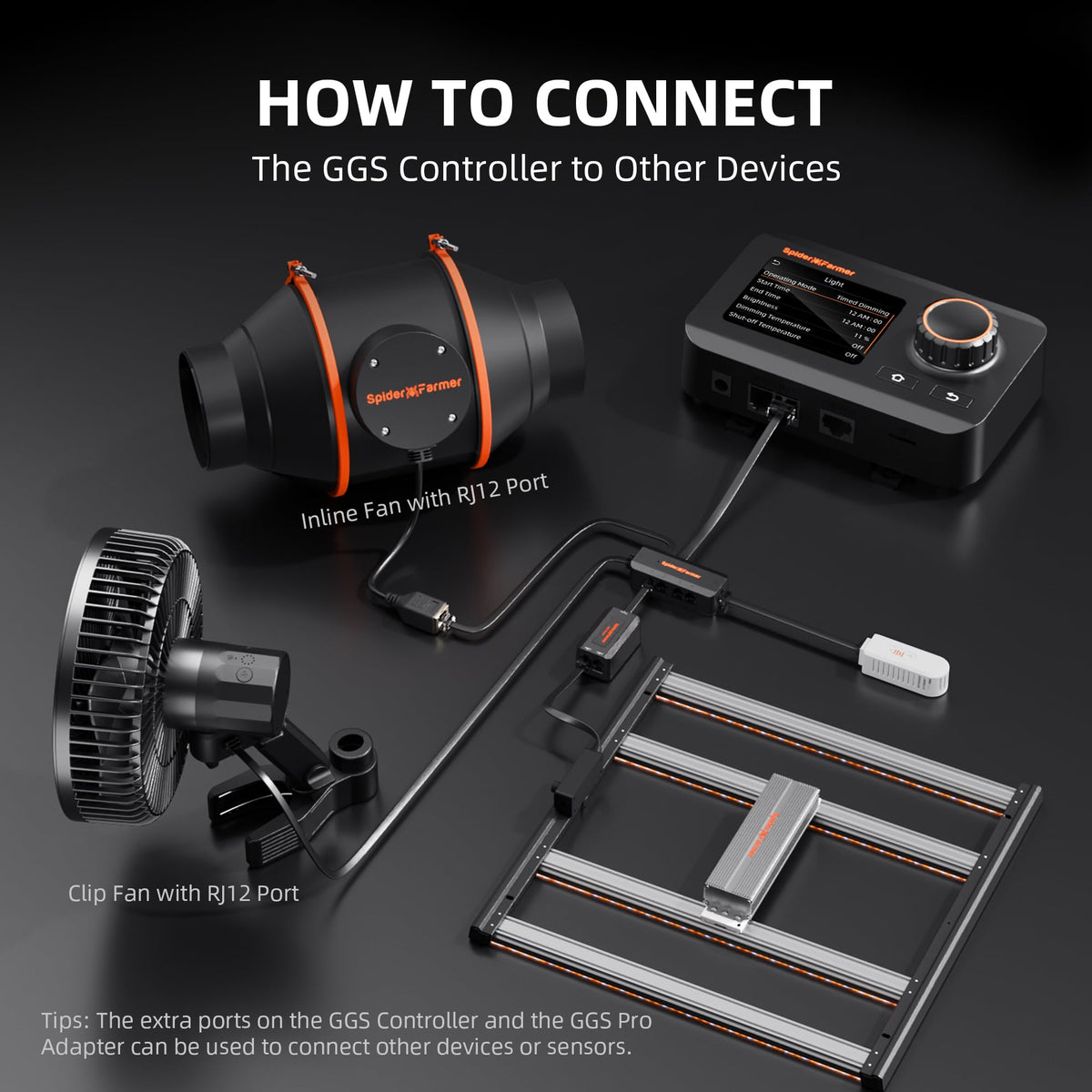 Spider Farmer GGS Controller | Smart Environmental Control System