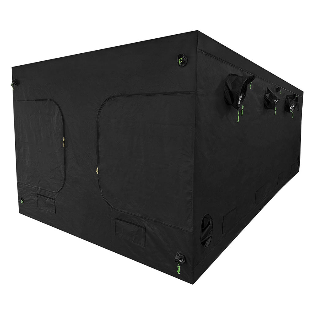 Grünes Boxzelt 600 x 300 x 220 (mit Holzkiste)