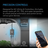AC Infinity AI Hydro Sensor, for pH, EC, TDS and Water Temp