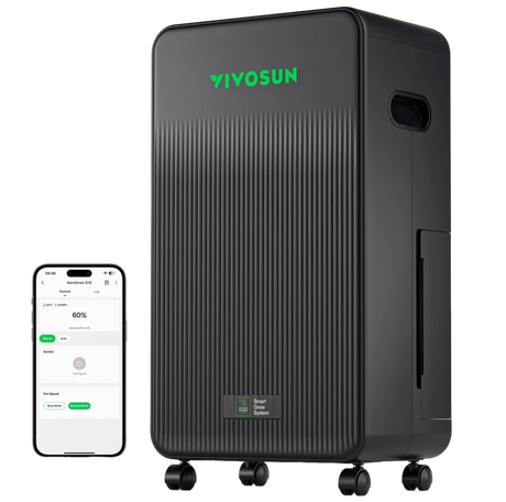 VIVOSUN AeroDrain D12 Inteligent Dehumidifier