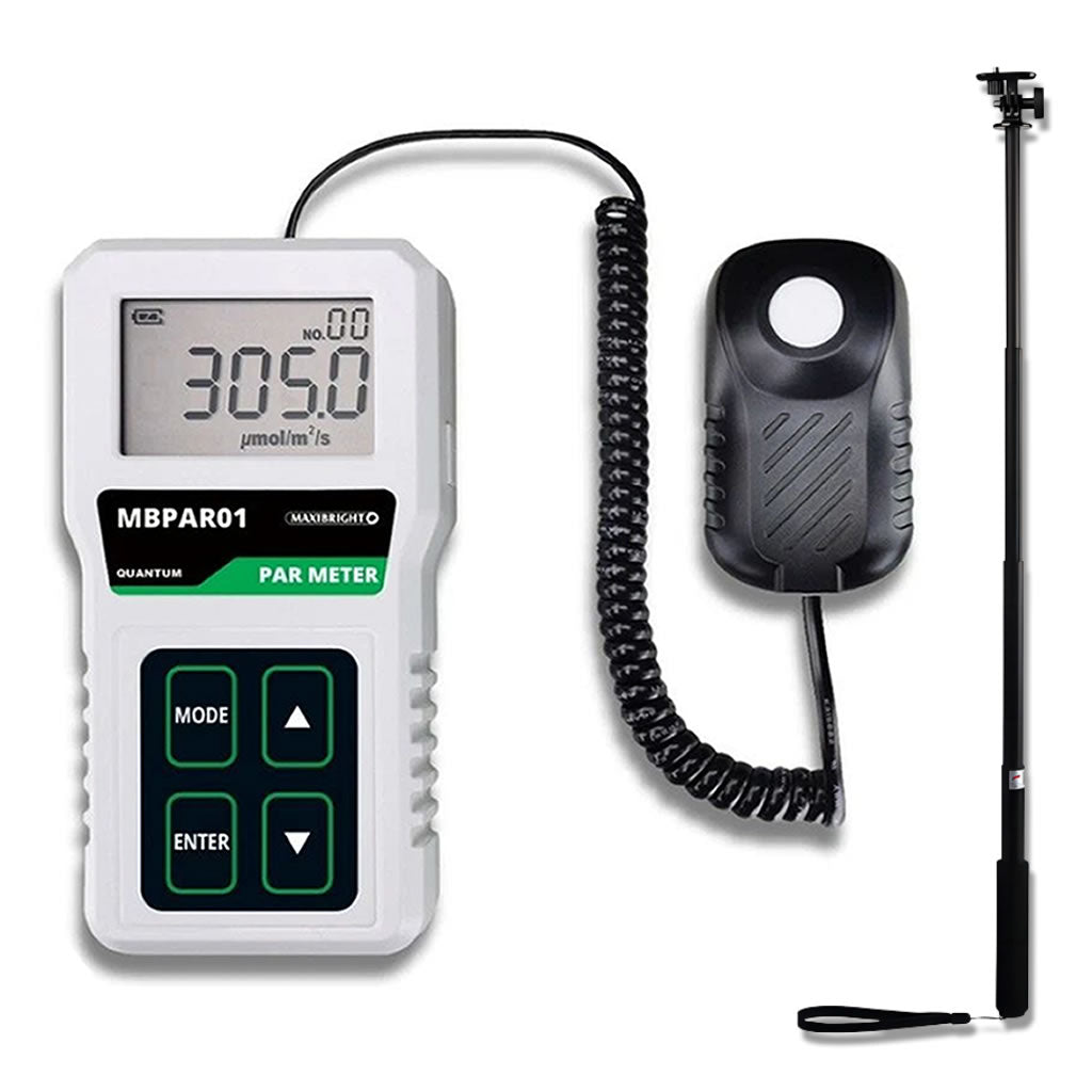 Maxibright Quantum PAR PPFD Meter