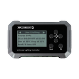 Maxibright universal lighting controller on a white background