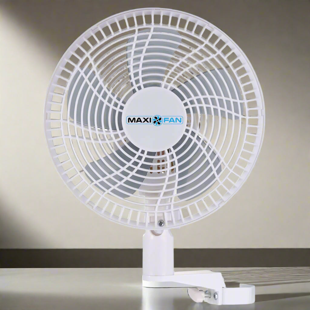 Maxifan Clip-Ventilator, oszillierend, 2 Geschwindigkeiten, 20 cm