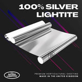 Mylar Silberweiß Lightite 125mu