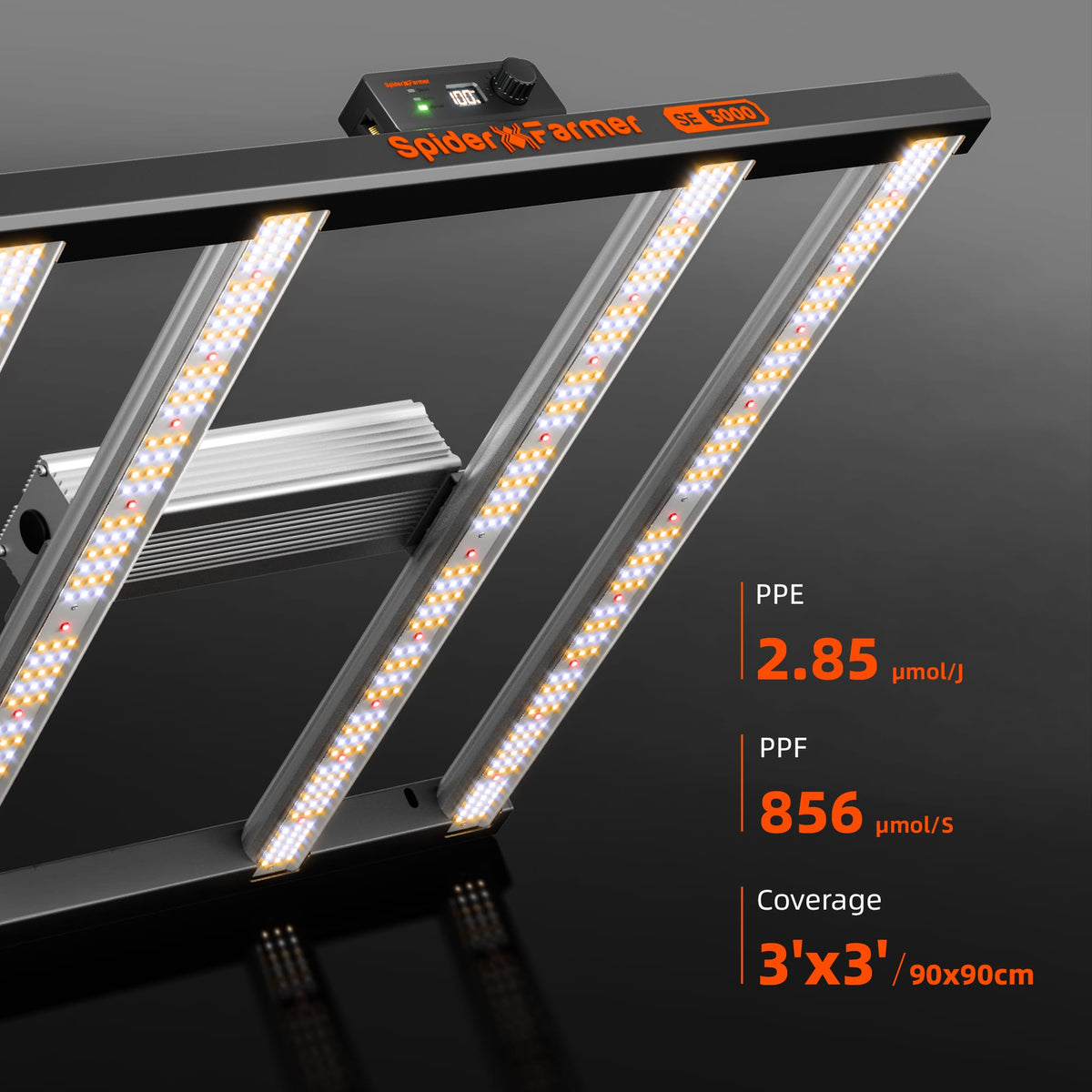 Spider Farmer SE3000 300W LED Grow Light