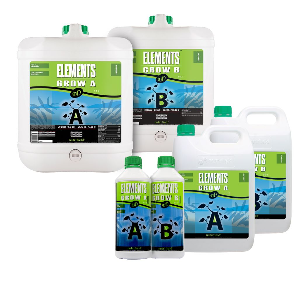 Nutrifield-Elemente Grow A und B