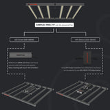 Nokotech SimpleX PRO 680 LED Grow Light