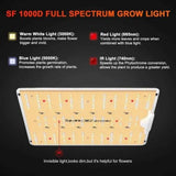 Spider Farmer SF1000D 100w LED Grow Light