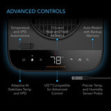 AC Infinity Thermoforge T7 Grow Tent Heater | AI-Powered VPD Temp Controller