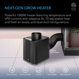AC Infinity Thermoforge T7 Grow Tent Heater | AI-Powered VPD Temp Controller