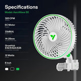 VIVOSUN AeroWave E6 Clip-On-Ventilator Doppelpack