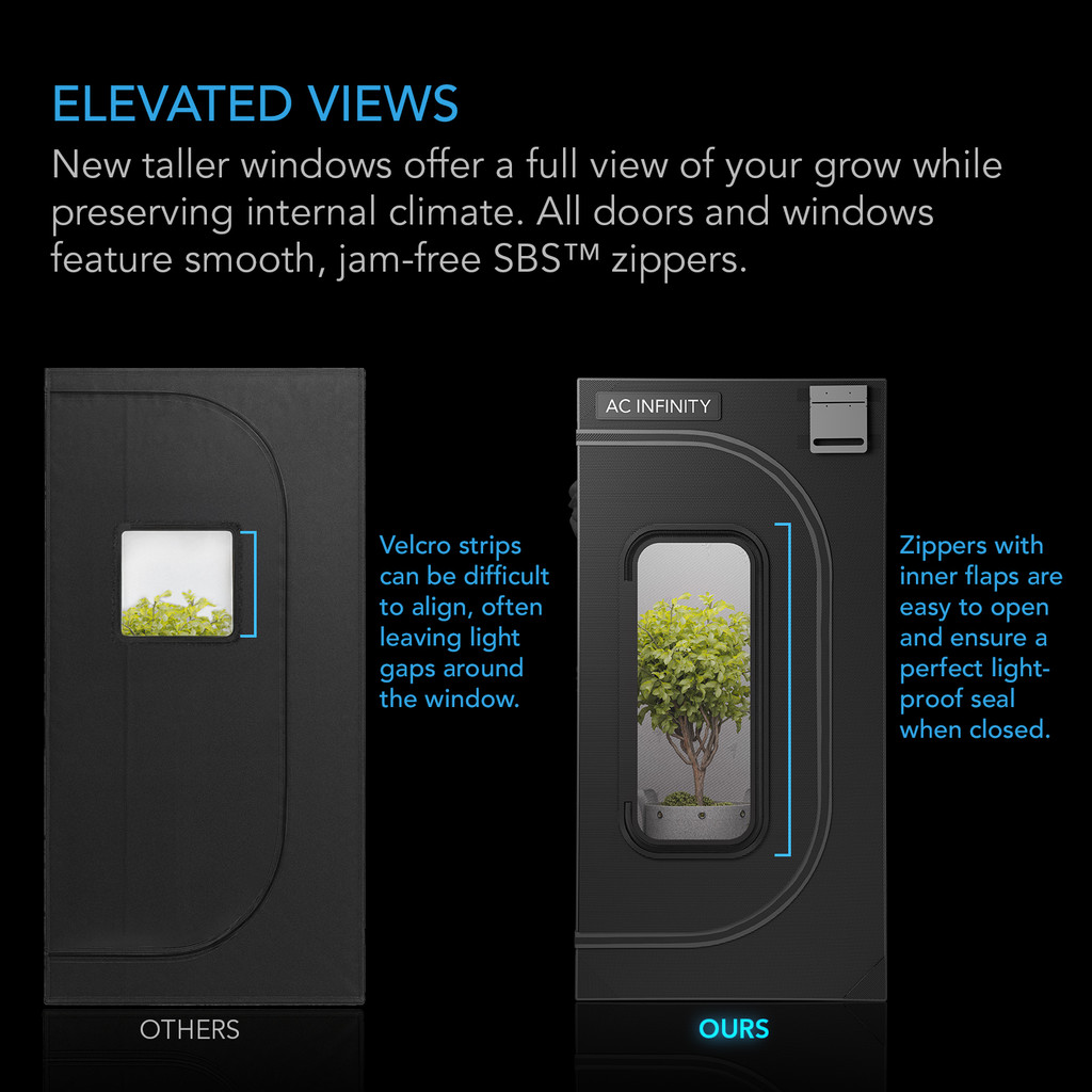 AC Infinity Cloudlab 642 Grow Tent 4x2 120cm x 60cm