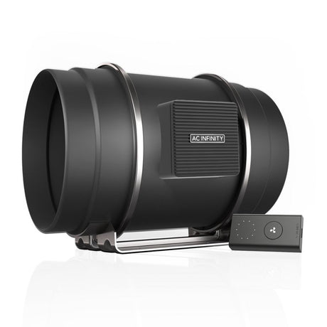 ac infinity cloudline pro s8 EC extraction fan for hydroponic grow tents