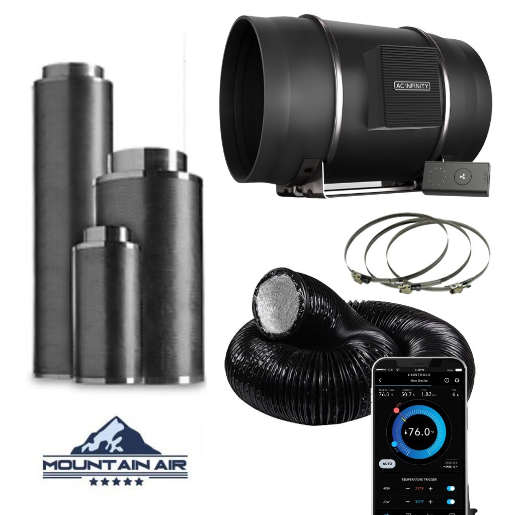AC Infinity X Mountain Air EC Extraction Fan Kit