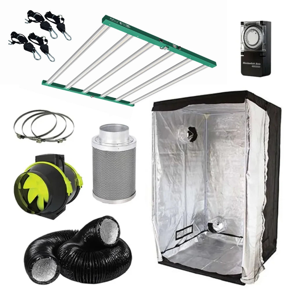 Adjusta-Watt Intec 720 W LED – 1 m Growzelt-Set