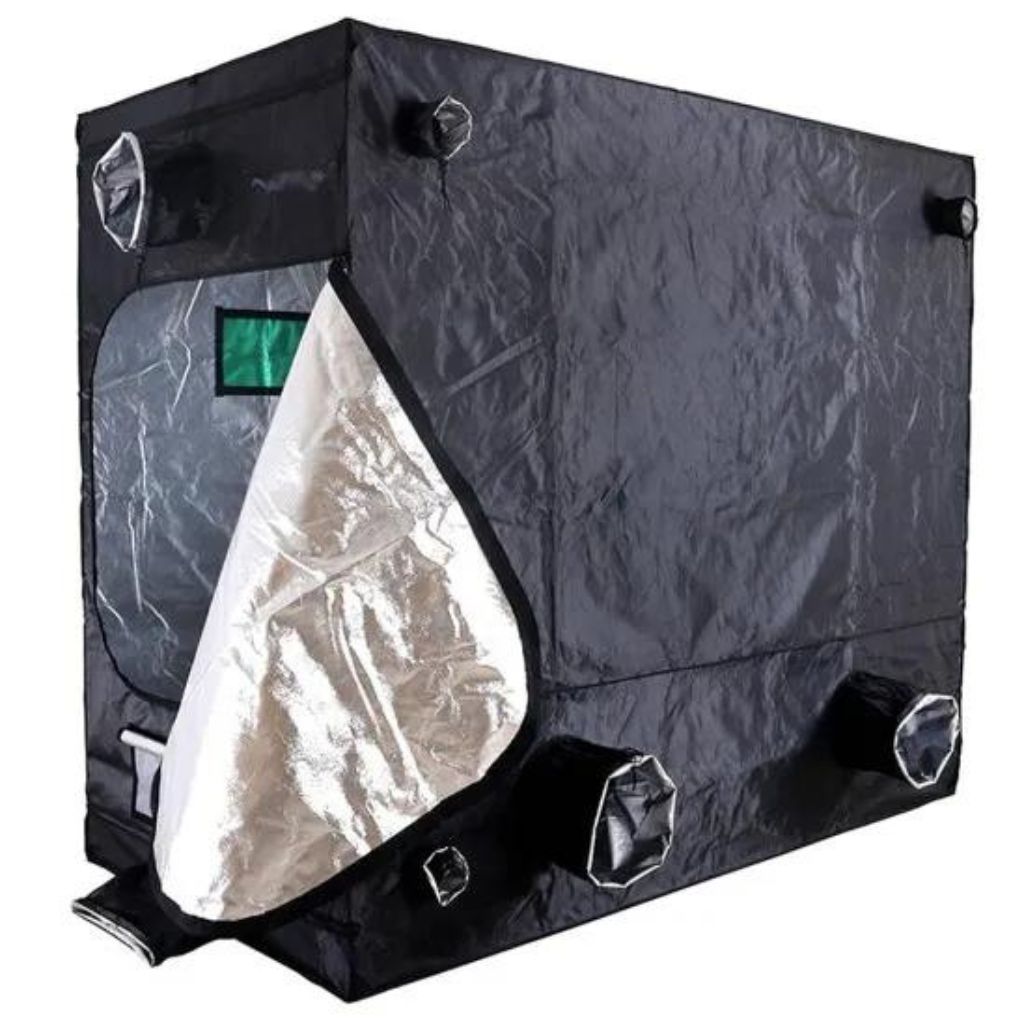 Budbox Pro XXL - 1,2m x 2,4m x 2,0m oder 2,2m - Growzelt Silber