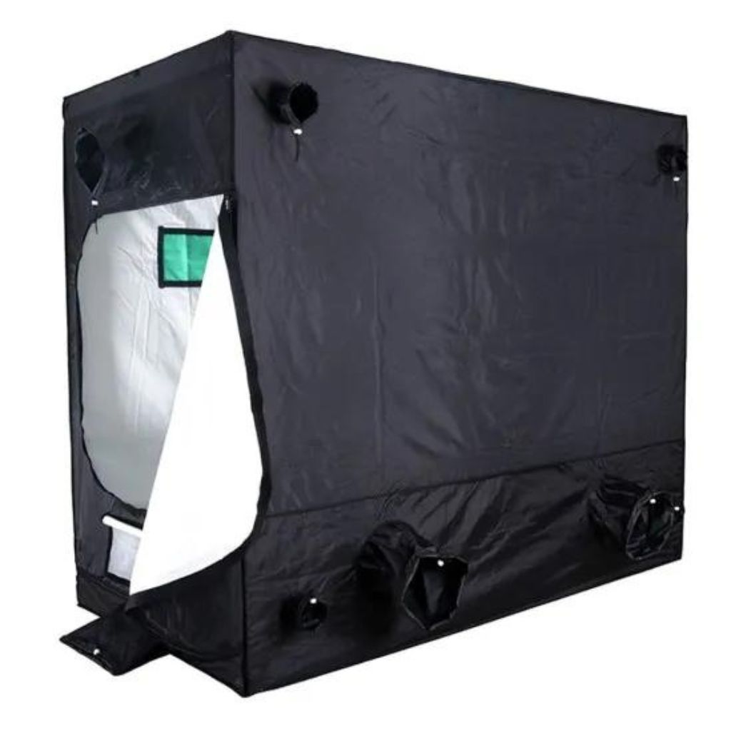 Budbox Pro XXL - 1,2m x 2,4m x 2,0m oder 2,2m - Growzelt Weiß