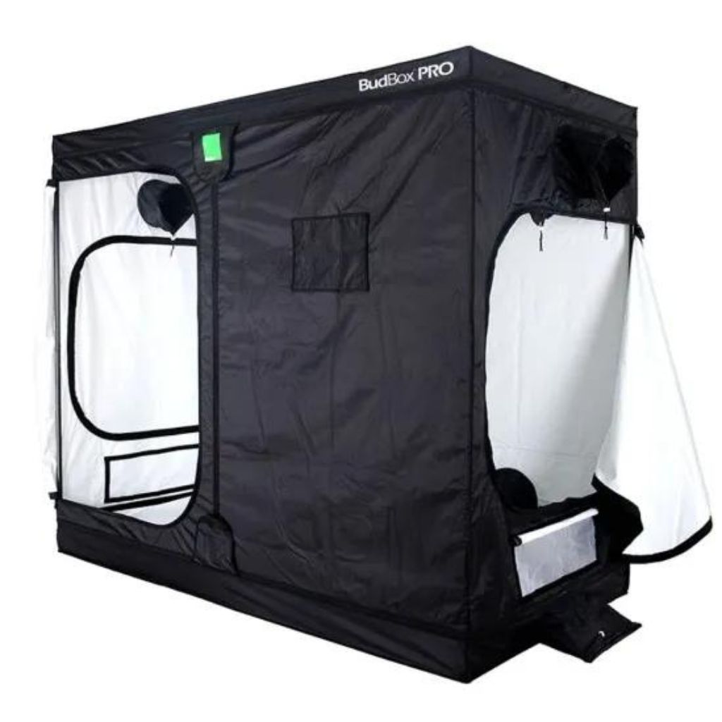 Budbox Pro XXL - 1,2m x 2,4m x 2,0m oder 2,2m - Growzelt Weiß