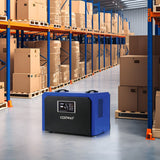 60L Dehumidifier with Drain Hose and 24H Timer